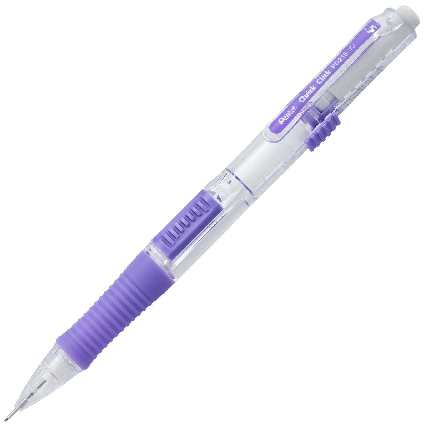 QUICK CLICK Mechanical Pencil (0.5mm), Violet Barrel (PD215V)