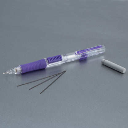 QUICK CLICK Mechanical Pencil (0.5mm), Violet Barrel (PD215V)