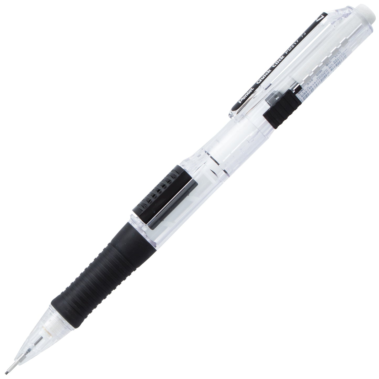 QUICK CLICK Mechanical Pencil (0.7mm), Black Barrel (PD217A)