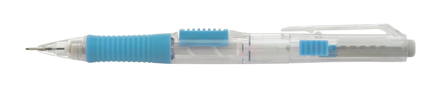 QUICK CLICK Mechanical Pencil (0.7mm), Sky Blue Barrel (PD217S)