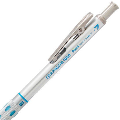 GraphGear 1000 Automatic Drafting Pencil (0.7mm), Blue Accents (PG1017C)