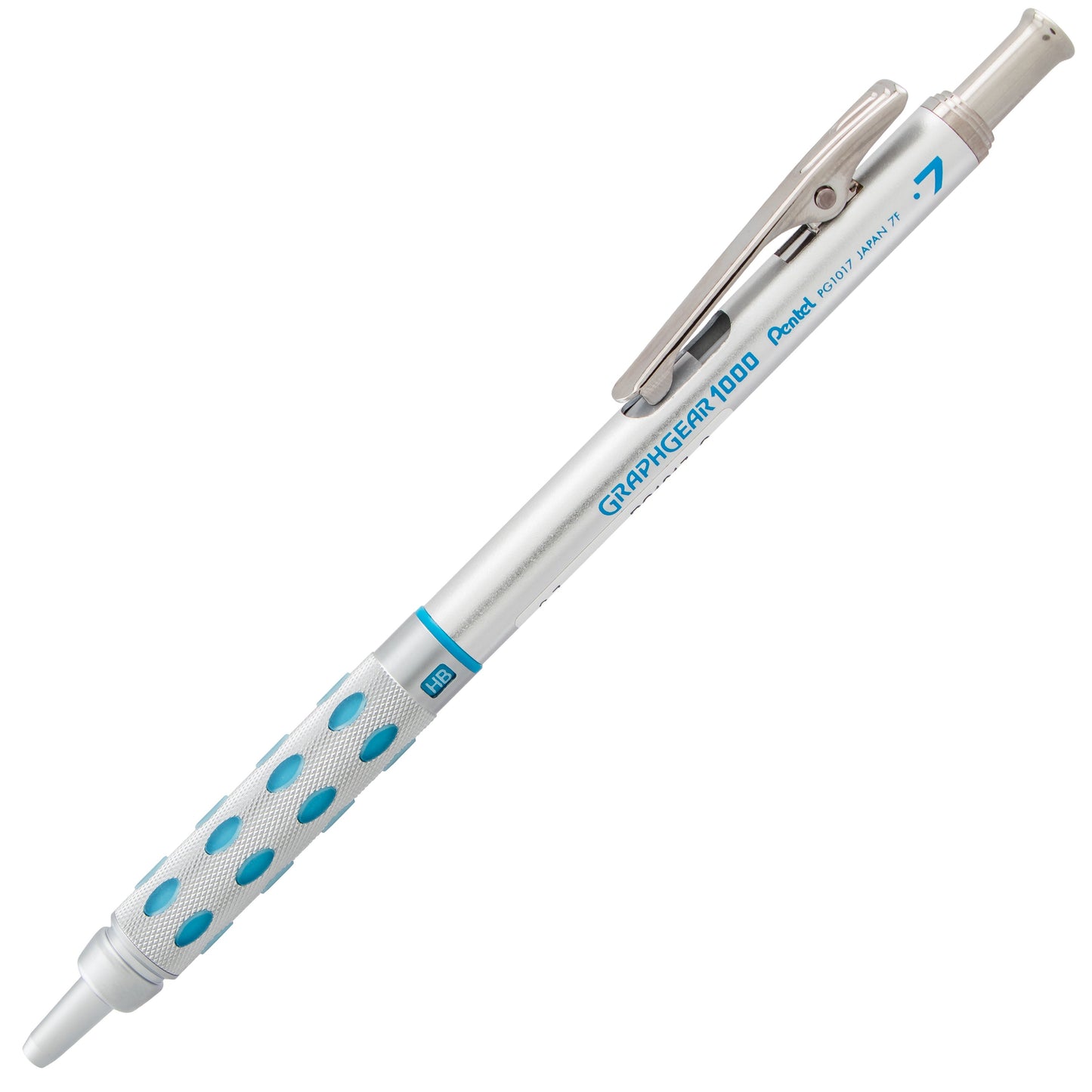 GraphGear 1000 Automatic Drafting Pencil (0.7mm), Blue Accents (PG1017C)