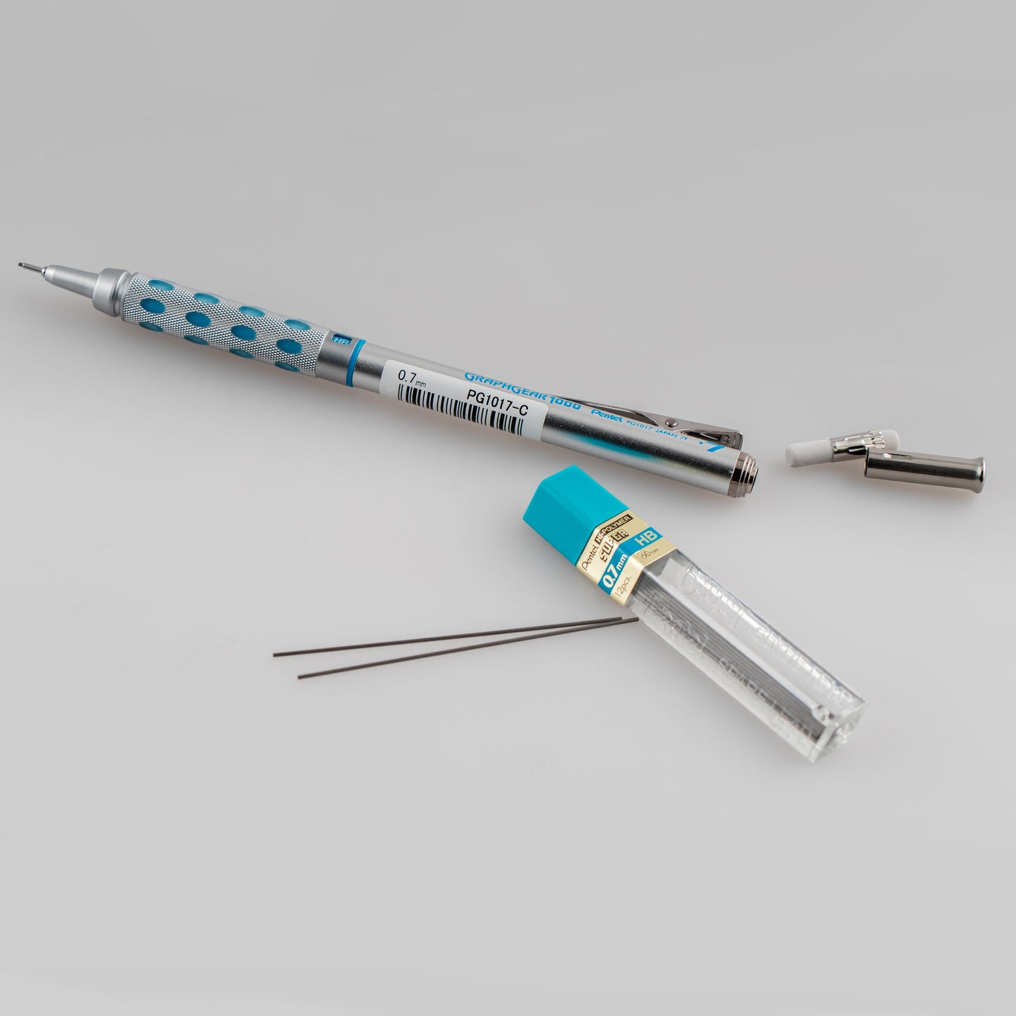 GraphGear 1000 Automatic Drafting Pencil (0.7mm), Blue Accents (PG1017C)