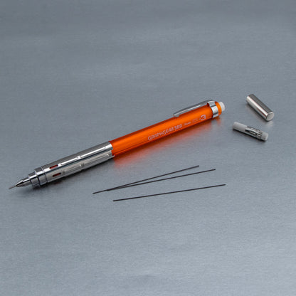 GraphGear 300 Mechanical Pencil, (0.3mm) Extra-fine line, Orange Barrel (PG313TF)