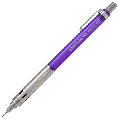 GraphGear 300 Mechanical Pencil, (0.5mm) Fine line, Violet Barrel (PG315TV)