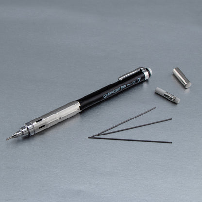 GraphGear 300 Mechanical Pencil, (0.7mm) Medium line, Black Barrel (PG317A)