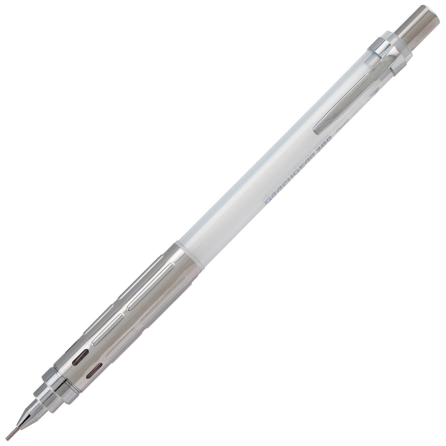 GraphGear 300 Mechanical Pencil, (0.7mm) Medium line, White Barrel (PG317TW)