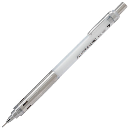 GraphGear 300 Mechanical Pencil, (0.7mm) Medium line, White Barrel (PG317TW)