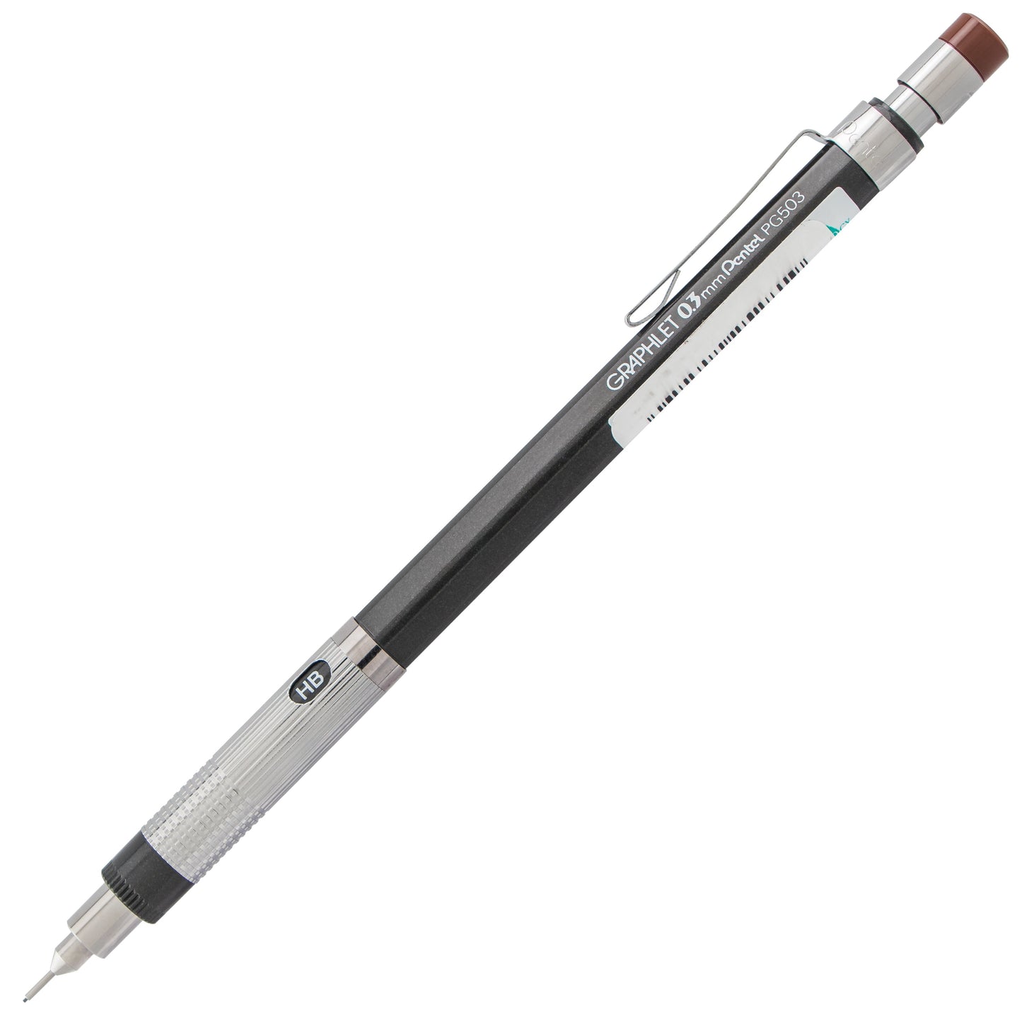 Graphlet Mechanical Pencil (0.3mm) Brown Cap (PG503ED)