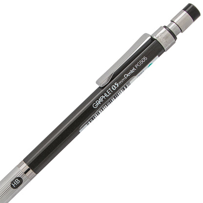 Graphlet Mechanical Pencil (0.5mm) Black Cap (PG505AD)