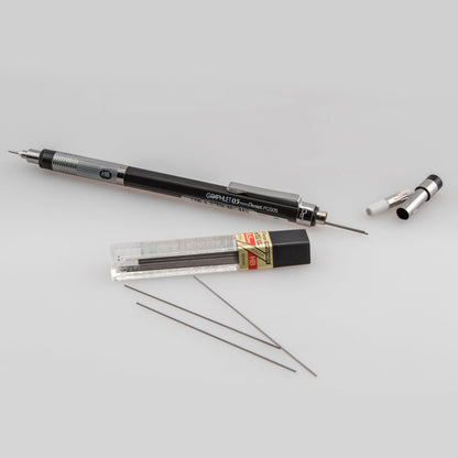 Graphlet Mechanical Pencil (0.5mm) Black Cap (PG505AD)