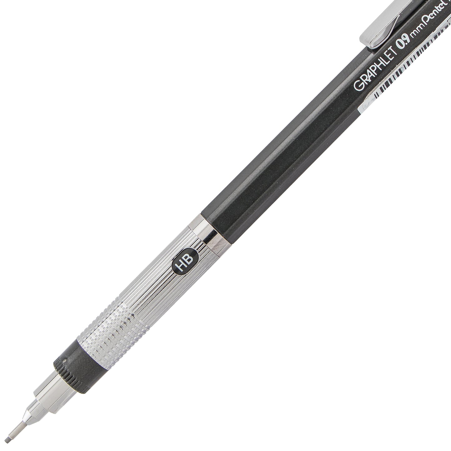 Graphlet Mechanical Pencil (0.9mm) Yellow Cap (PG509GD)