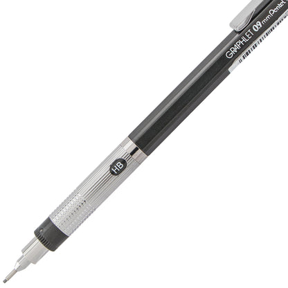 Graphlet Mechanical Pencil (0.9mm) Yellow Cap (PG509GD)
