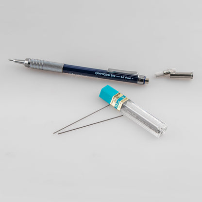GraphGear 500 Automatic Drafting Pencil (0.7mm), Blue Barrel (PG527C)