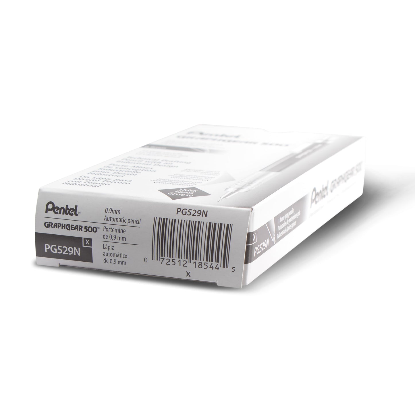 GraphGear 500 Automatic Drafting Pencil 0.9mm, Gray Barrel (PG529N)