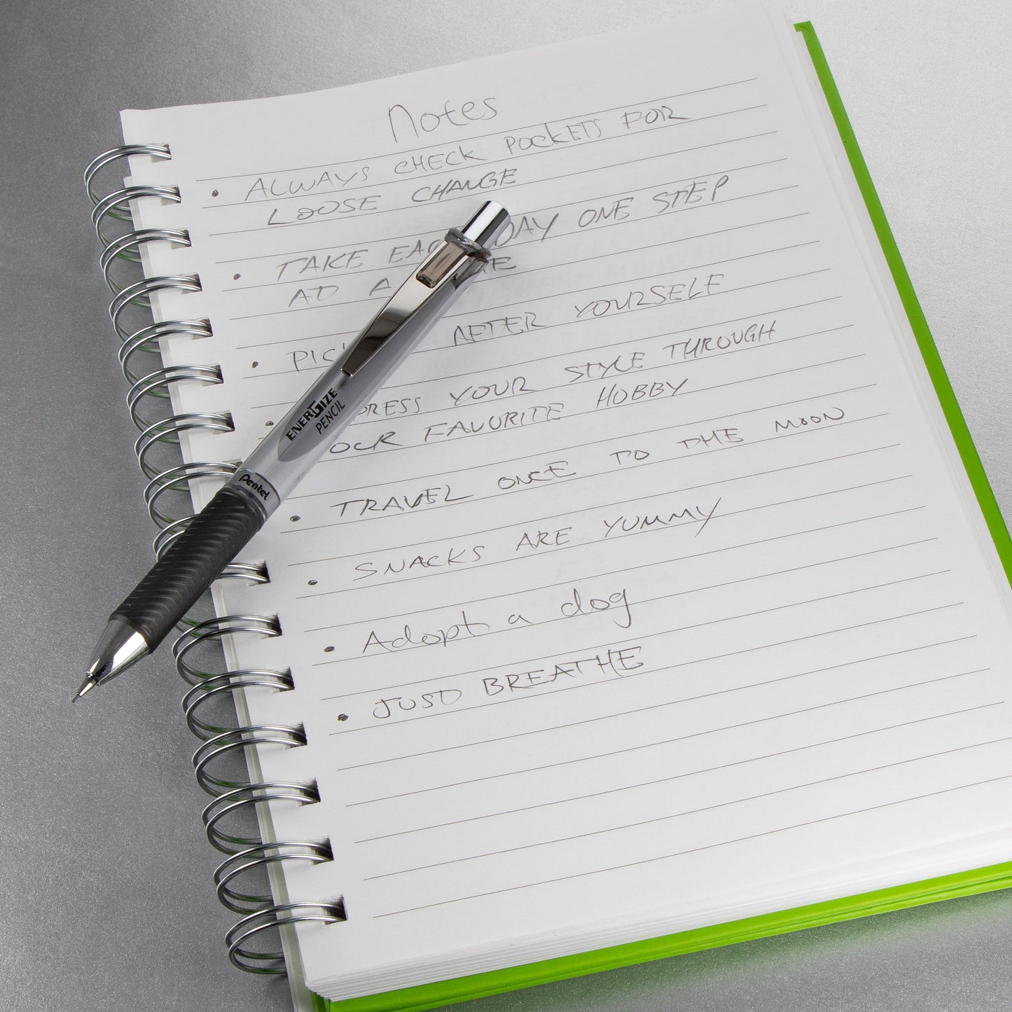 EnerGize Mechanical Pencil  (0.5mm) Black Accents (PL75A)