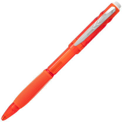 Twist-Erase GT (0.7mm) 1-CLICK Mechanical Pencil Transparent Orange (QE207F)