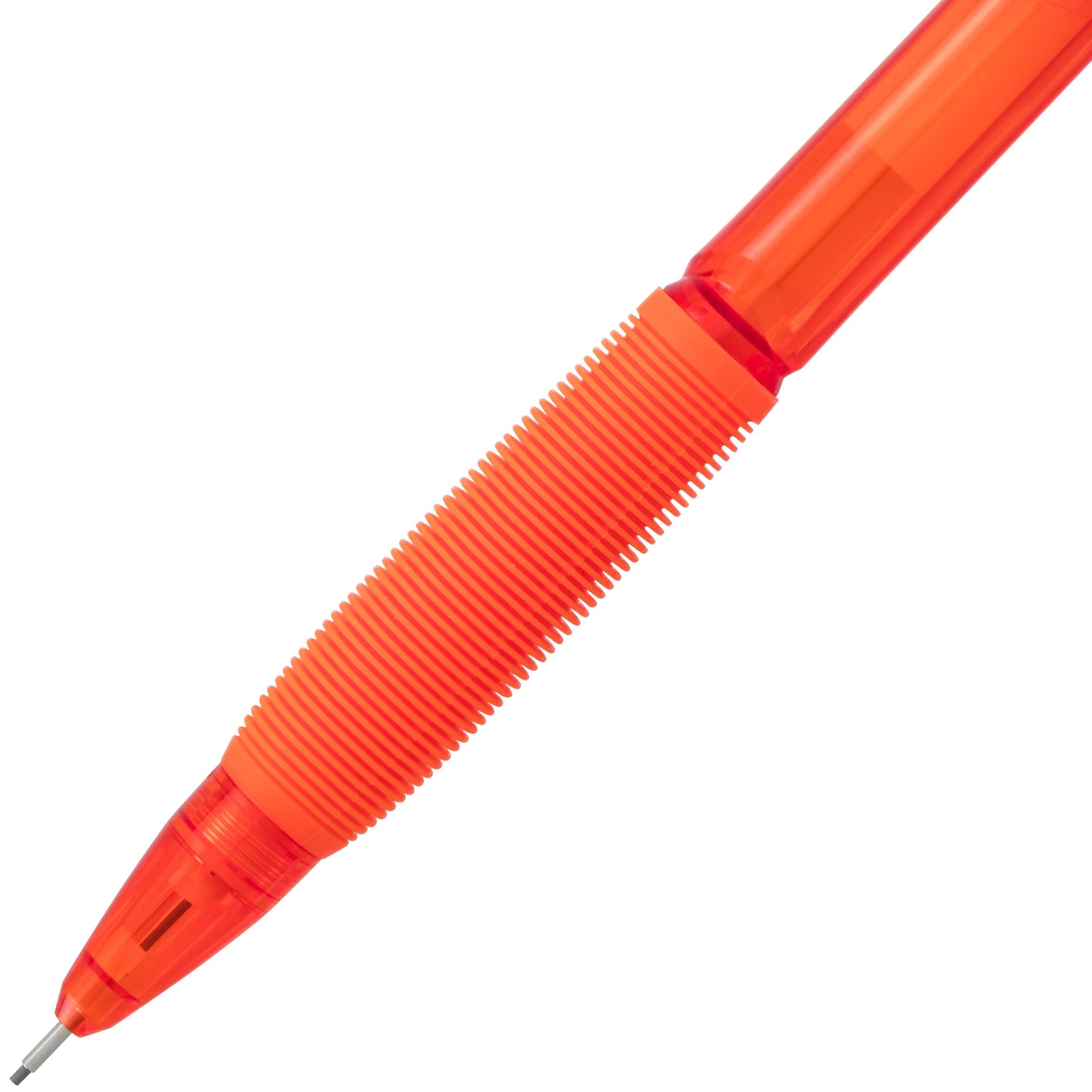 Twist-Erase GT (0.7mm) 1-CLICK Mechanical Pencil Transparent Orange (QE207F)