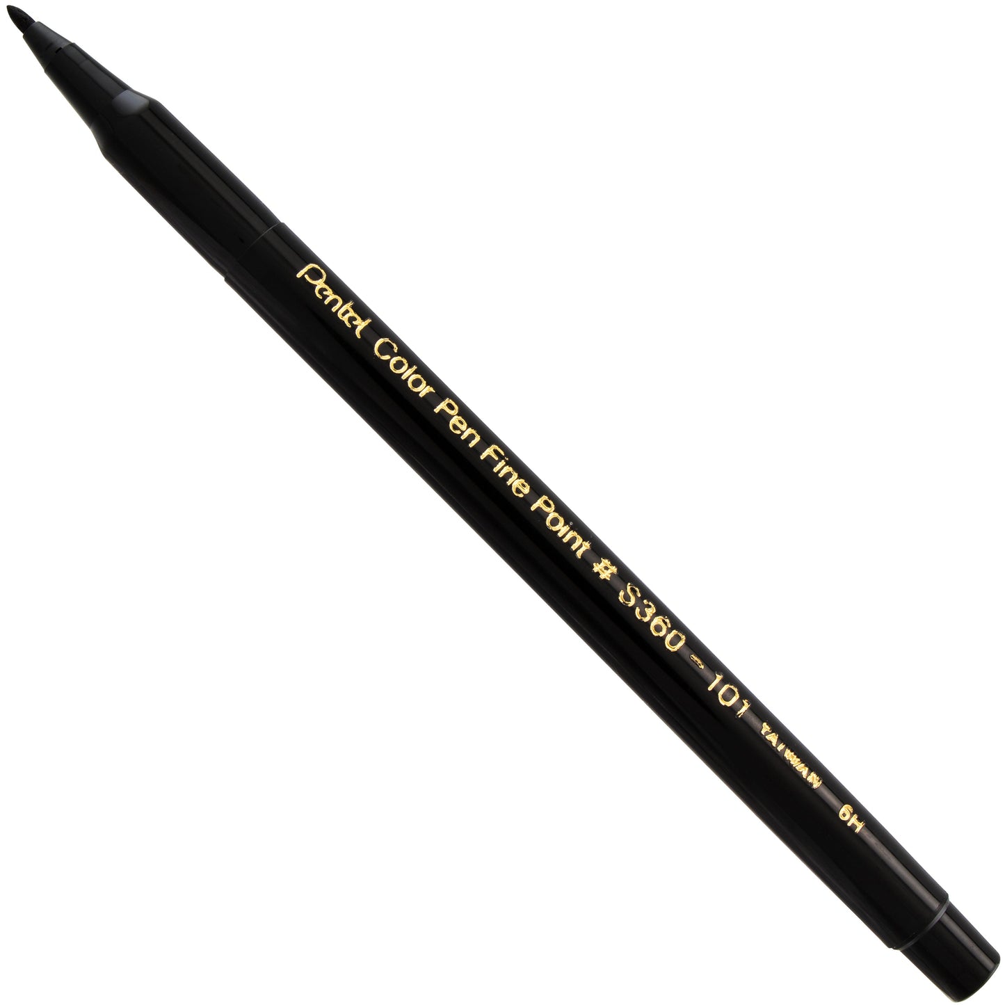 Pentel Arts Color Pen Black (S360-101)
