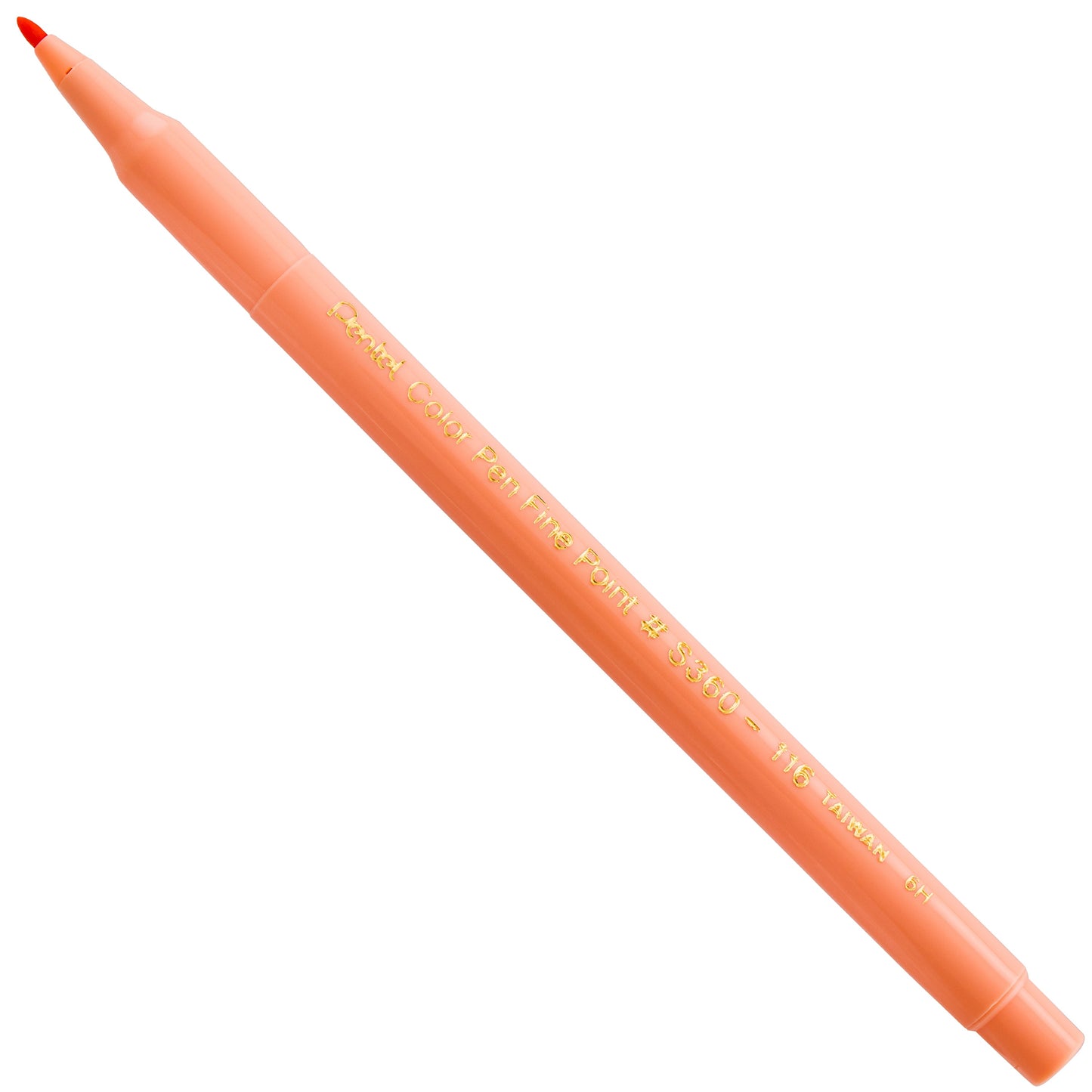 Pentel Arts Color Pen Pale Orange (S360-116)