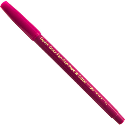 Pentel Arts Color Pen Magenta (S360-120)