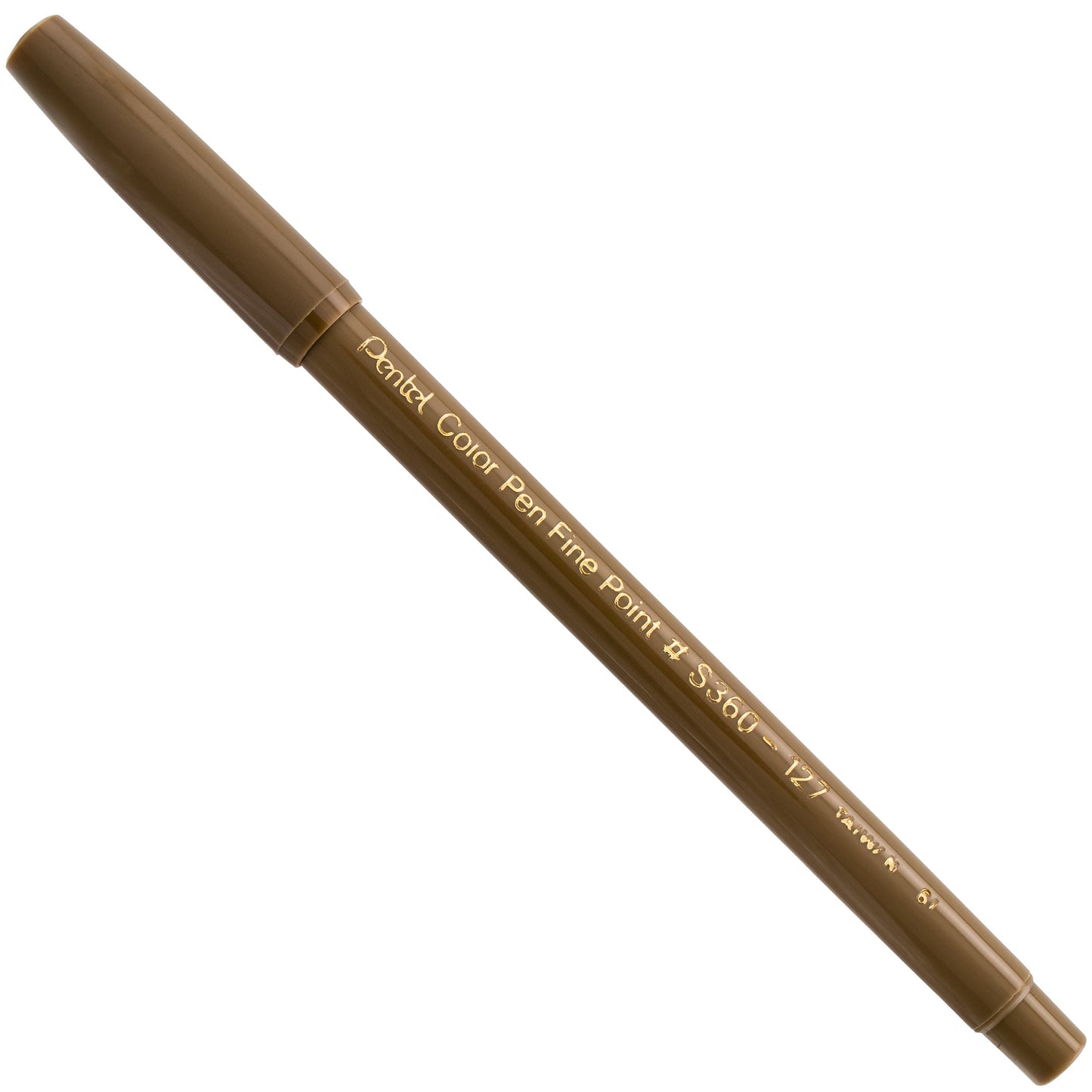Pentel Arts Color Pen Raw Umber (S360-127)