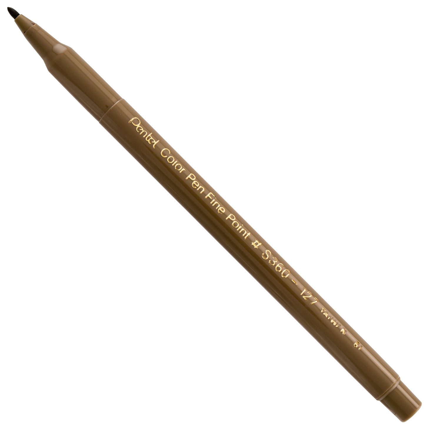 Pentel Arts Color Pen Raw Umber (S360-127)