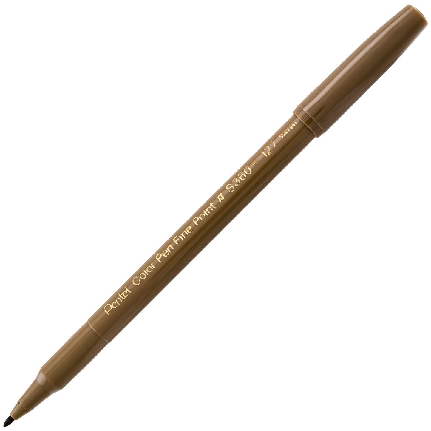 Pentel Arts Color Pen Raw Umber (S360-127)