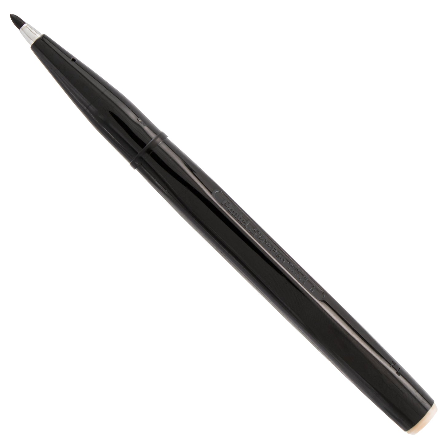Pentel Arts Sign Pen Fiber-Tipped Pen, Black Ink (S520-A)