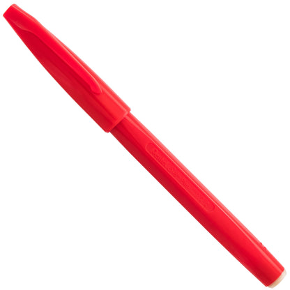 Pentel Arts Sign Pen Fiber-Tipped Pen, Red Ink (S520-B)