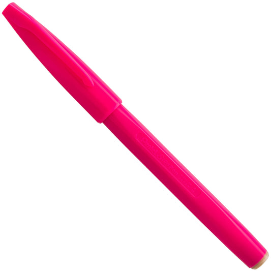 Pentel Arts Sign Pen Fiber-Tipped Pen, Pink Ink (S520-P)