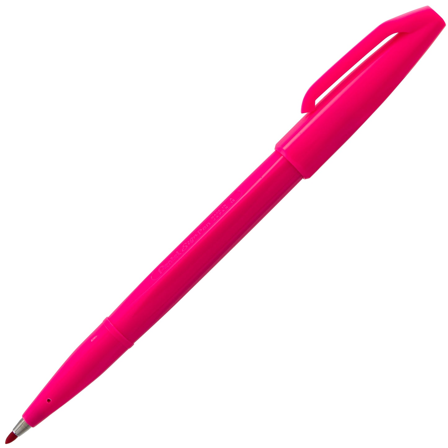 Pentel Arts Sign Pen Fiber-Tipped Pen, Pink Ink (S520-P)