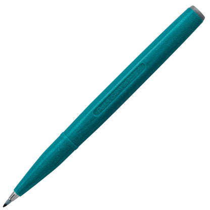 Pentel Arts Sign Pen Brush, Open Stock, Turquoise Green Ink (SES15C-D3)