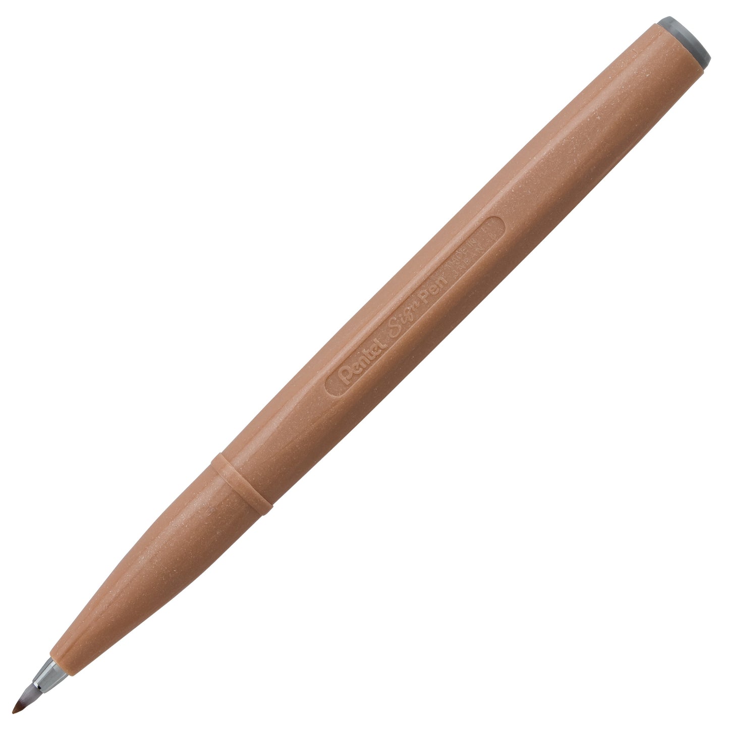 Pentel Arts Sign Pen Brush, Open Stock, Pale Brown Ink (SES15C-E2)