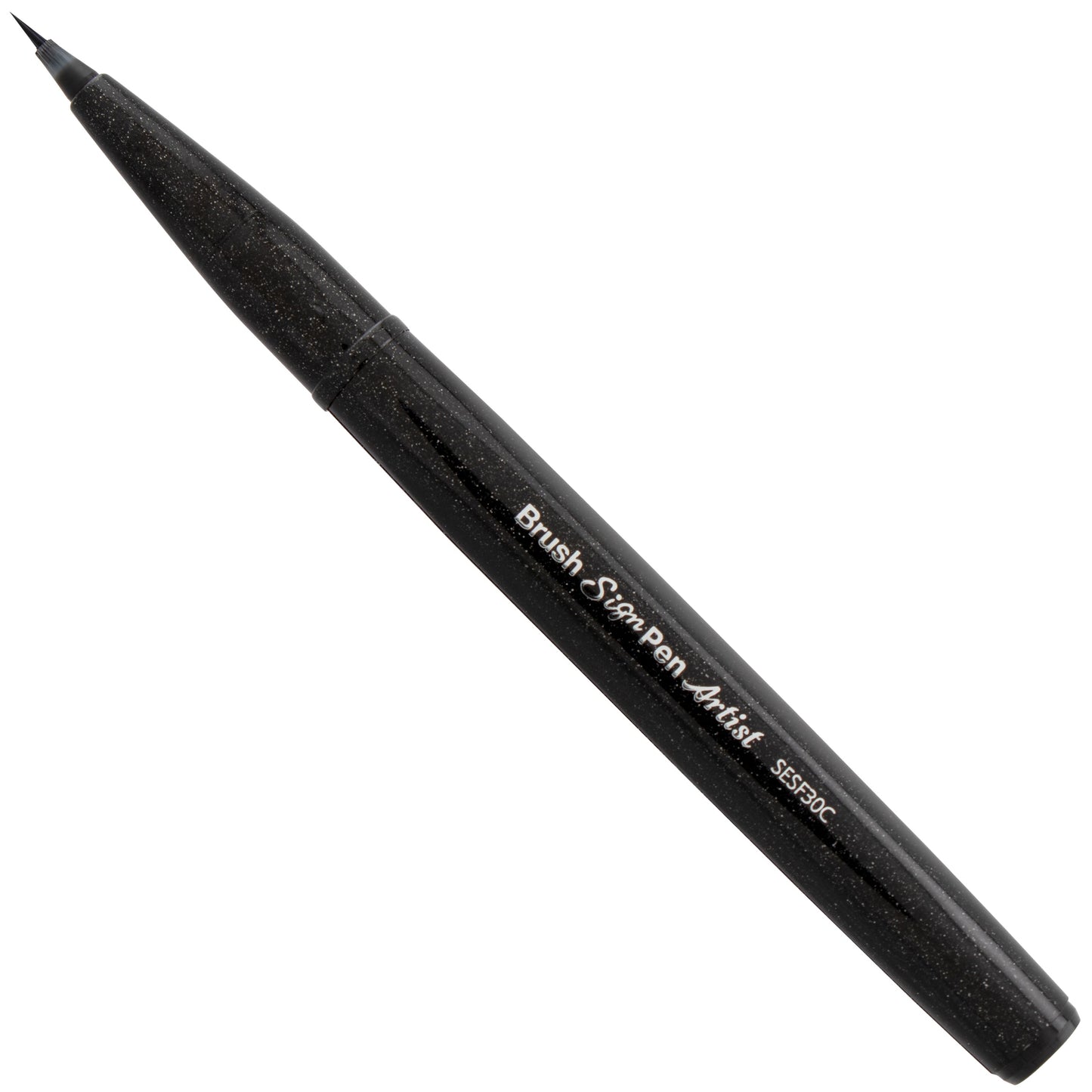 Pentel Arts Sign Pen Micro Brush, Black Ink (SESF30C-A)