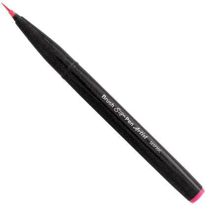 Pentel Arts Sign Pen Micro Brush, Pink Ink (SESF30C-P)