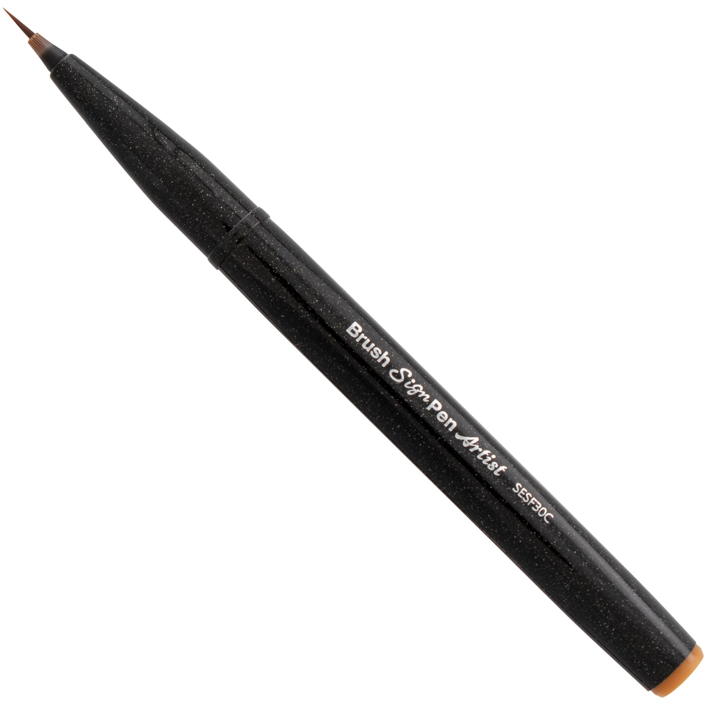 Pentel Arts Sign Pen Micro Brush, Yellow Ochre Ink (SESF30C-Y)