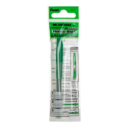 Refill for Handy-Line S Highlighter, lime green Ink (SLR3-K)