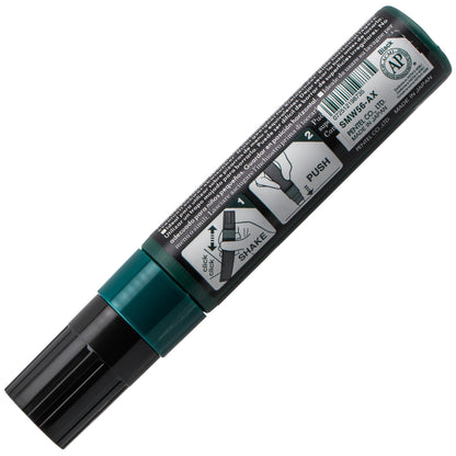 Pentel Arts Wet Erase Chalk Marker, Jumbo Tip, Black Ink (SMW56-A)
