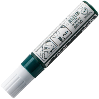 Pentel Arts Wet Erase Chalk Marker, Jumbo Tip, White Ink (SMW56-W)