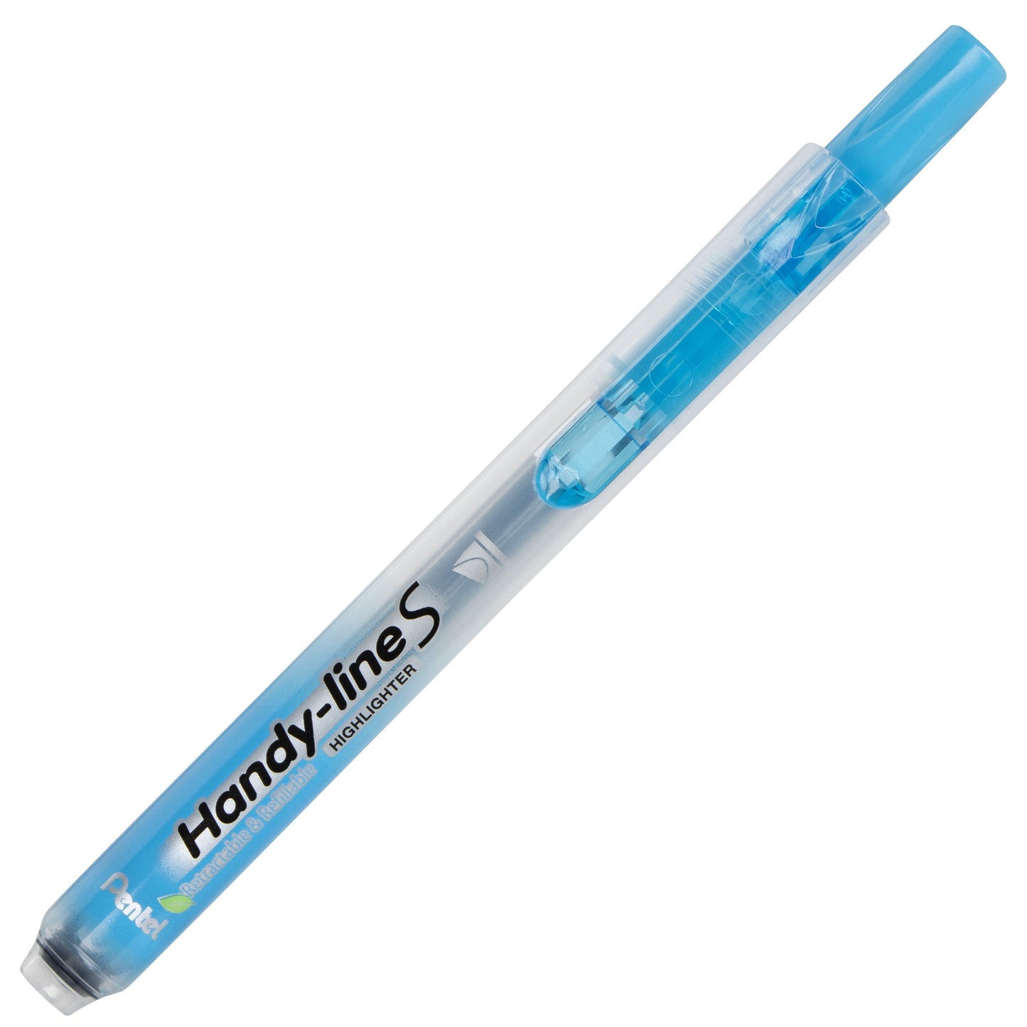 Handy-Line S Retractable & Refillable Highlighter, Chisel Tip, Sky Blue Ink (SXS15-S)