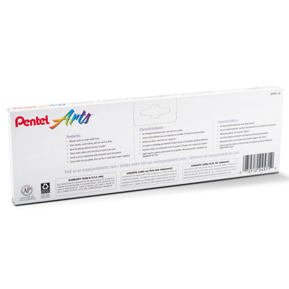 Pentel Arts Water Colors Assorted Colors, 18-Pk (WFRS-18)