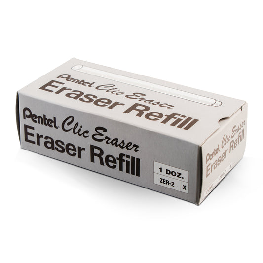 Refill Eraser For Clic Eraser Contains 2 Refills per package (ZER-2)